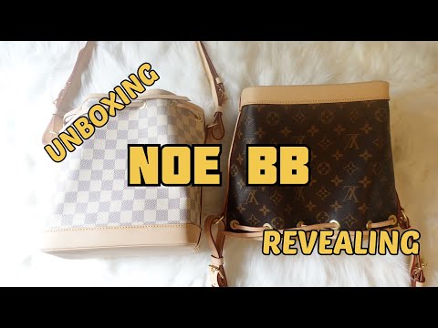 Louis Vuitton Noe BB Azure unboxing plus mod shots 💙🌟💙 