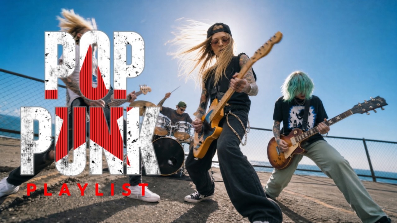 Playlist】COOL POP PUNK VIBES 🎸｜Workout｜Motivation｜Drive