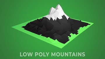 Low Poly Mountains