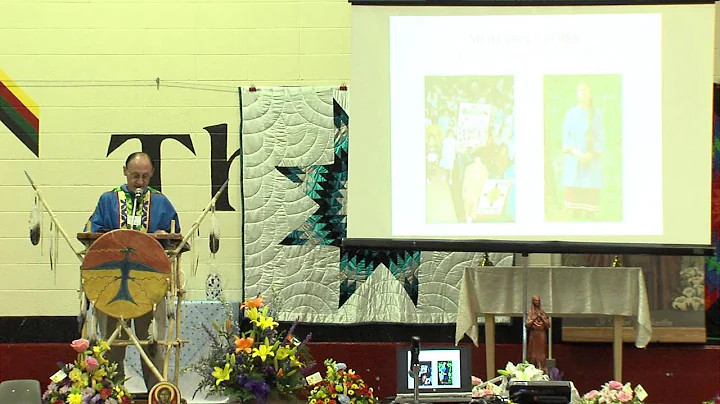 Mark Thiel presents on St. Kateri Tekakwitha