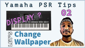 Display image Change - PSR Keyboard