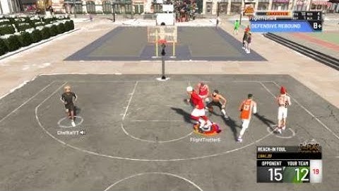 NBA 2K20 chase down snatch block