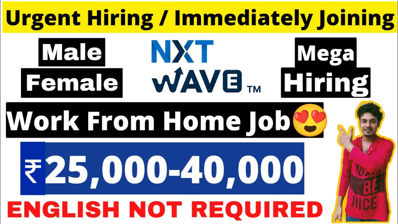 NxtWave Work From Home Jobs Hindi Customer Support Job 😍 PAN INDIA