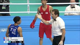 Juanma López (PUR) vs. Kim Inkyu (KOR) World Olympic Qualifiers 2024 QF's (51kg)