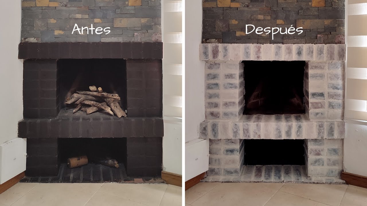 Pintar Los Ladrillos De La Chimenea Por Dentro Cómo Decorar Una