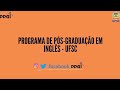 Apresentando o ppgi  programa de psgraduao em ingls