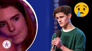 TEARS! Teen Boy Sings an Apology to His Girlfriend Who