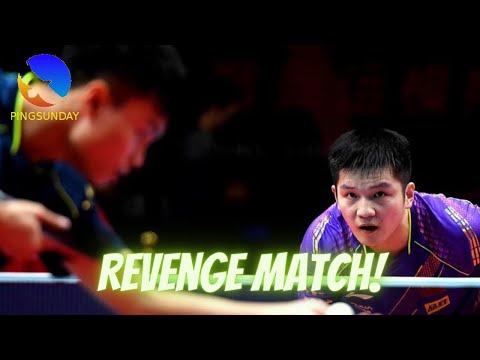 Olympic warm-up | Fan Zhendong VS Zhou Qihao