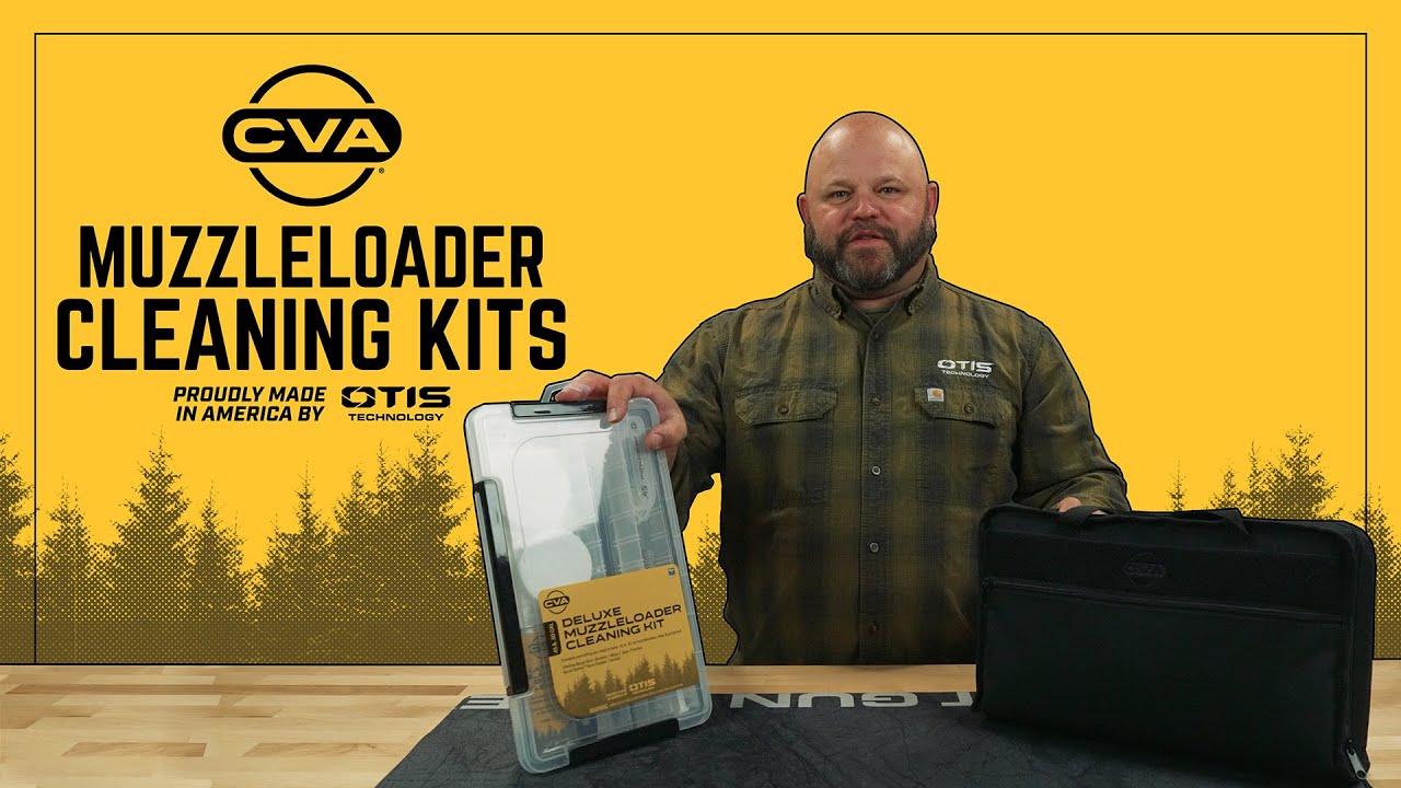 New! CVA Muzzleloader Cleaning Kits by Otis Technology