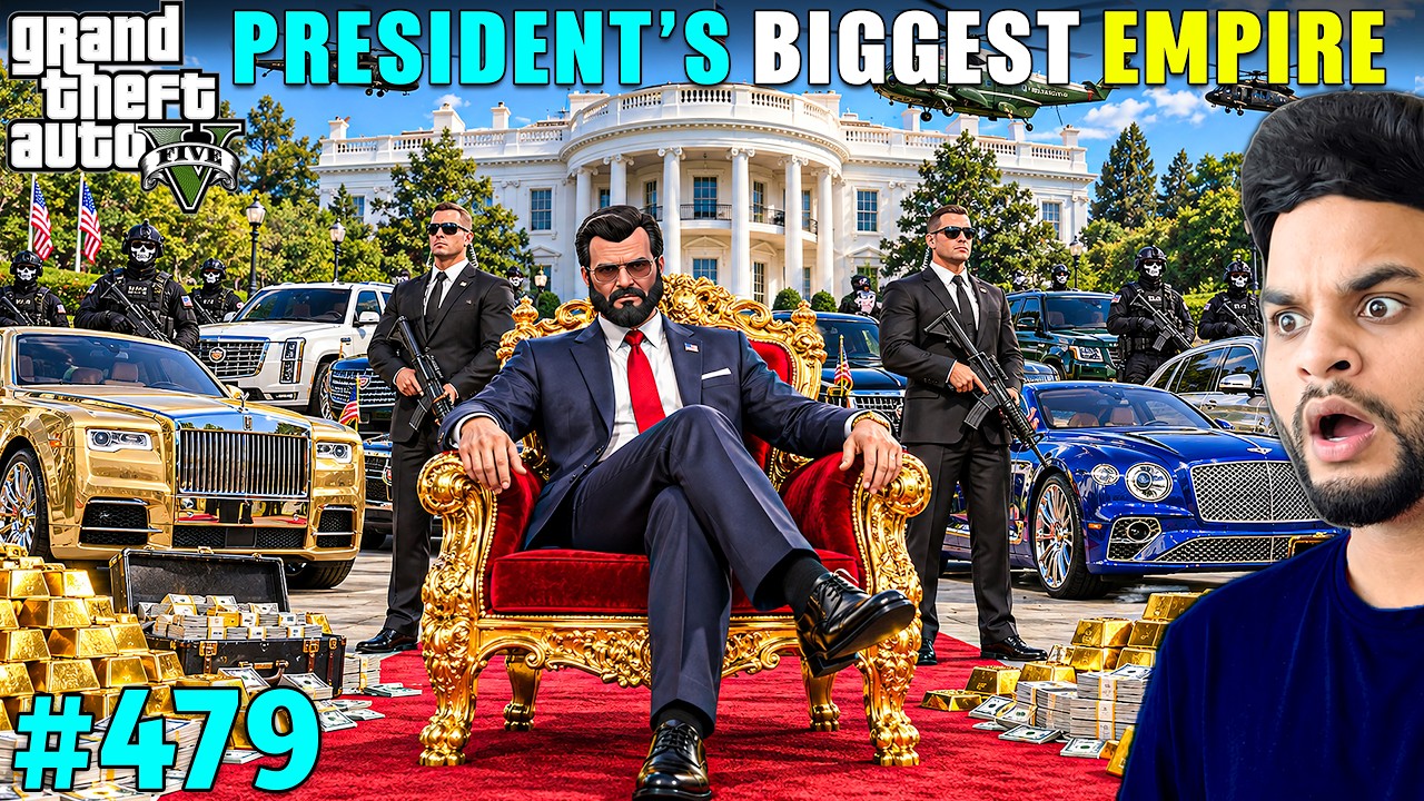 MICHAEL PRESIDENT'S BIGGEST EMPIRE IN LOS SANTOS | GTA 5 GAMEPLAY #479 | GTA V