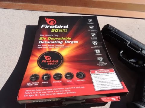 Firebird Bio Degradeable Targets