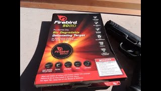 Firebird Bio Degradeable Targets
