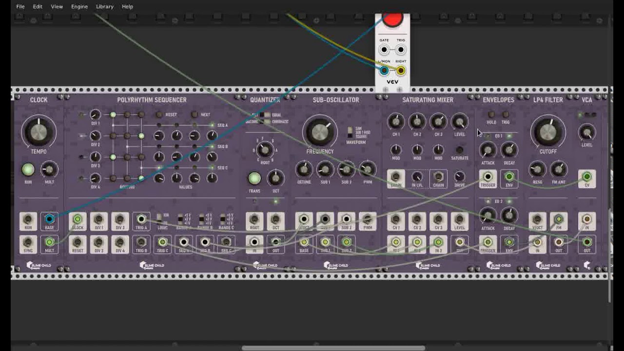 Substation by Slime Child, VCV Rack demo