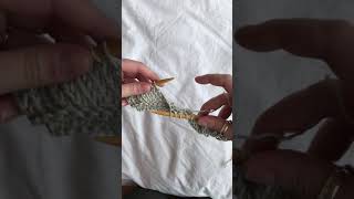 How To- Scallop Stitch knit border / edge