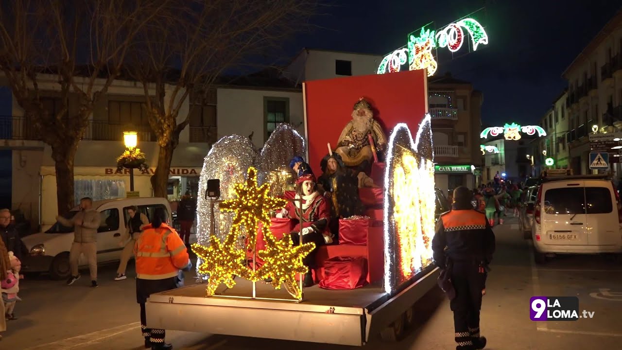 Navidad en La Loma · Recepción y Cabalgata de Reyes Magos, Ibros