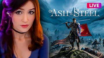 NEW MEDIEVAL RPG JUST DROPPED 💜 Checking out Of Ash And Steel!