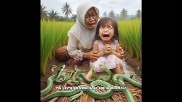 SEDIH‼️KELUARGA ADIK INI DI GIGIT DAN DI LILIT ULAR BERBISA #shorts #funny