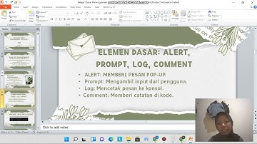 presentasi Belajar Dasar Pemrograman Javascript
