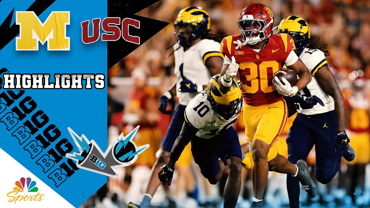 Michigan Wolverines vs. USC Trojans | COLLEGE FOOTBALL HIGHLIGHTS | 10/11/2025 | NBC Sports