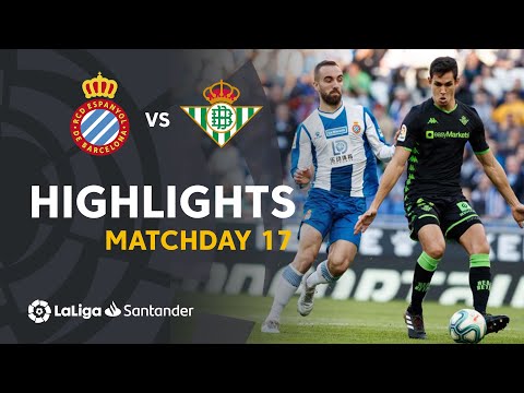 Highlights RCD Espanyol vs Real Betis (2-2)