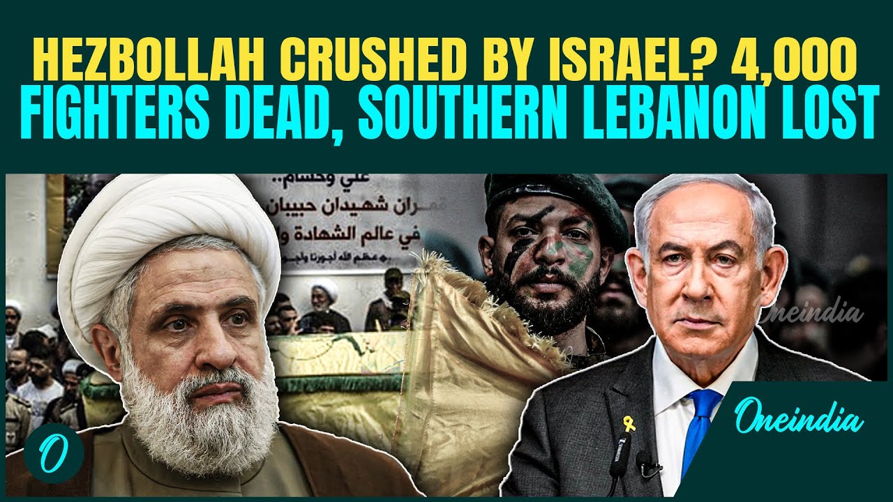 Iran’s Axis of Resistance Collapsing? Hezbollah Loses 4000 In War Against Israel, 80% Territory Lost