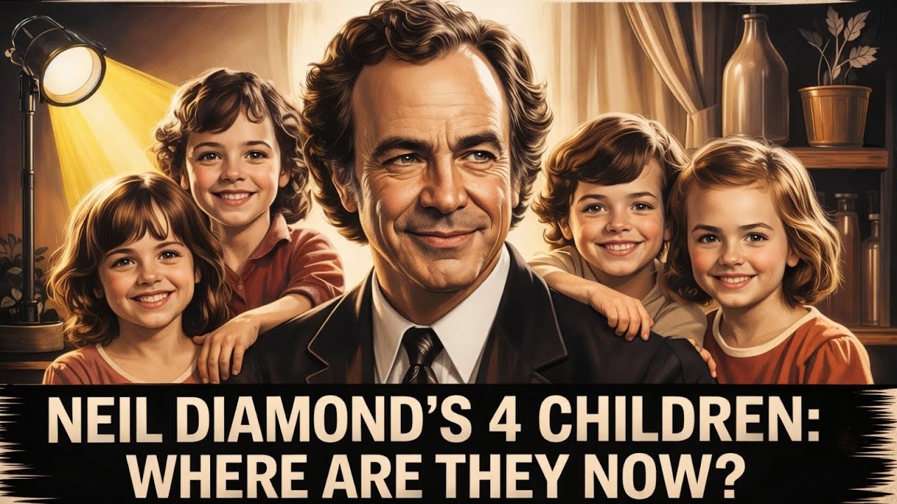 Whatever Happened to Neil Diamond's 4 Children ? Untold Story