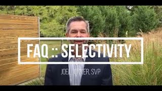 Cameron-Brooks FAQ :: Selectivity + Acceptance