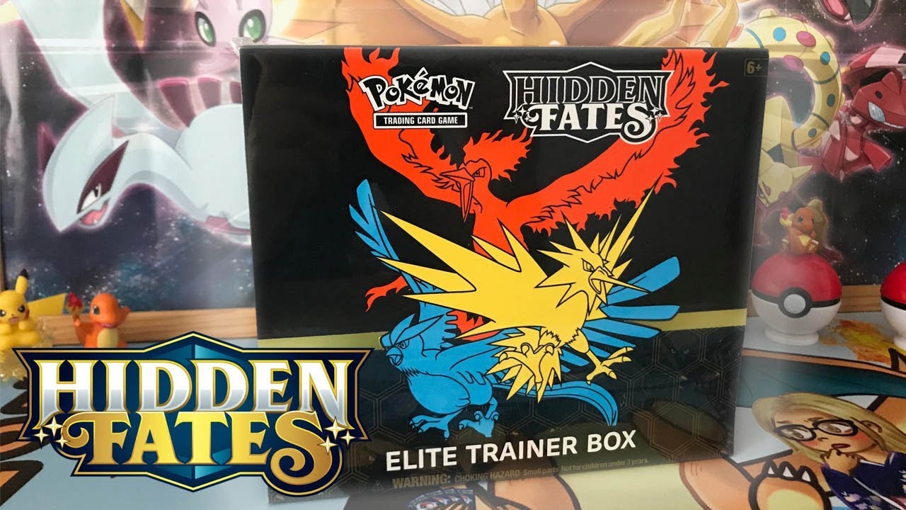 Élite Trainer Box HIDDEN FATES!! - YouTube