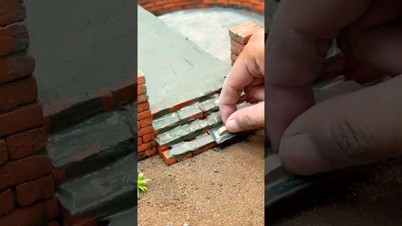 DIY Mini Shark & Crocodile Pond with Waterfall 🦈🐊🌊