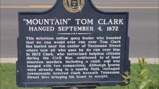 Astonishing historic sign - Tom Clark, the world's most hated man