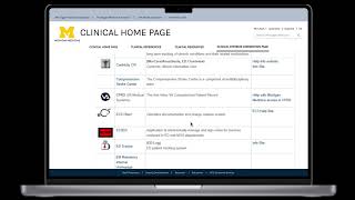 Michigan Medicine Clinical Homepage Prototype