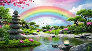 Whimsical Zen  Rainbow Garden Ambience & Relaxing Music #relax #relaxing #relaxingmusic screenshot 5