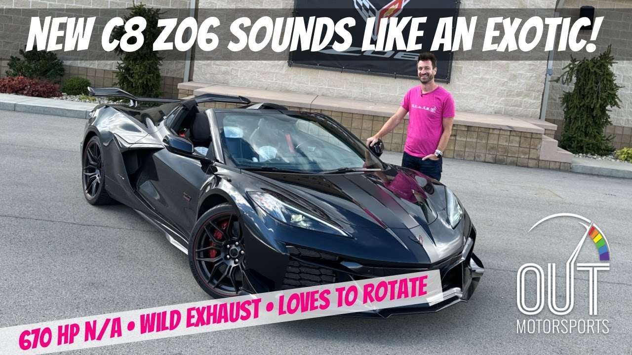 The C8 Corvette Z06 is a Manic Track Car for the Street - YouTube