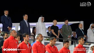 سعود بن صقر يشهد افتتاح بطولة كأس العالم المصغرة لكرة القدم 2023 في رأس الخيمة