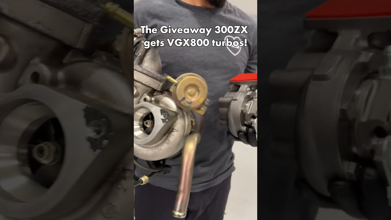 Turbos going in the Giveaway 300ZX!