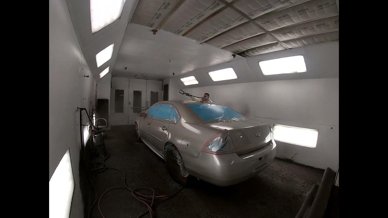 maaco impala paint job enamel single stage YouTube