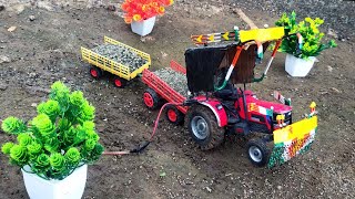 🔥Arjuna novo tractor 2 trolley heavy loading video in uk || uk mini tractors murari