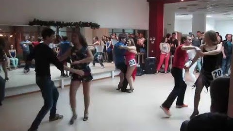 Brazilian Zouk J&J. Novice, Kazan. Spring zouk fest 2016