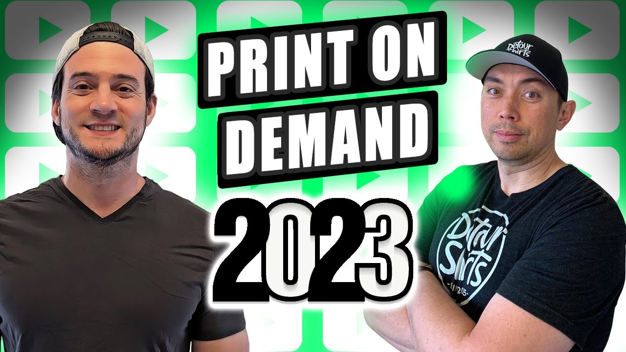 The BEST Print on Demand Opportunities in 2023 w/ @DetourShirts - YouTube