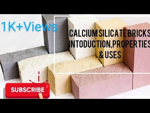 Vidéo: Silicate De Calcium - Propriétés, Production, Application