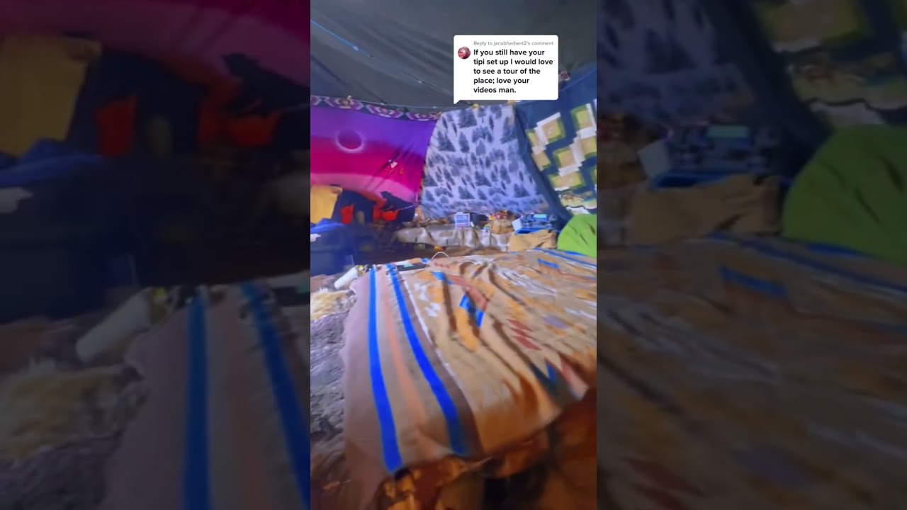 looking inside my tipi skirt 