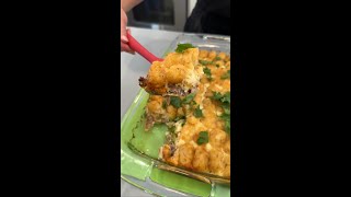 Fantastic breakfast casserole (tater tots)