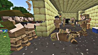 Base Camp Attack | minecraft war movie