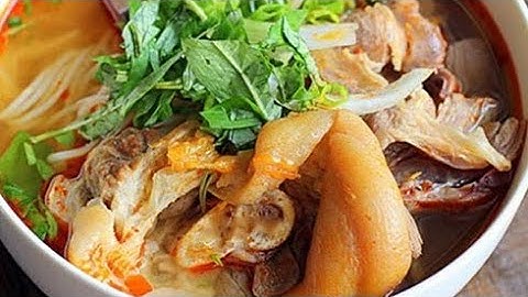 Chợ Long Hải Bà Rịa Vũng Tàu Thưởng Thức Bún Bò 30k