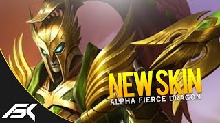 Mobile Legends: NEW HERO SKIN - ALPHA FIERCE DRAGON