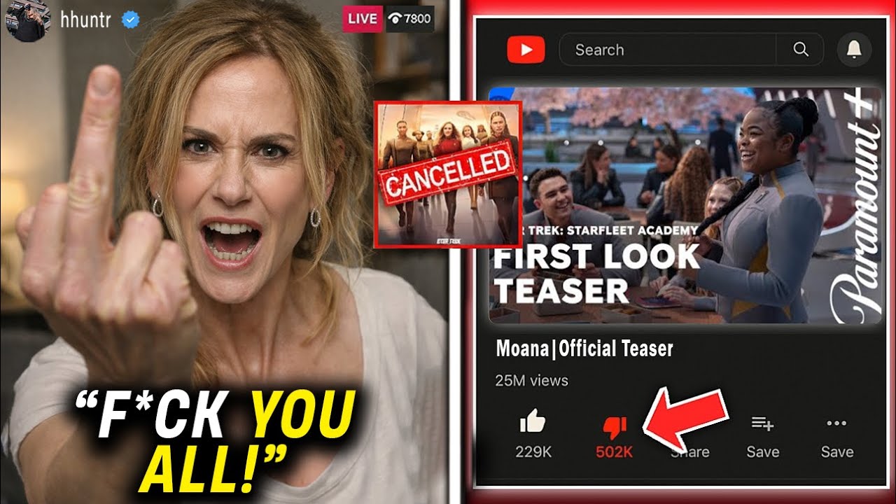 Holly Hunter GOES OFF After Starfleet Academy Trailer Got More Than 500K Dislikes On Youtube!