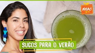🥤 5 JUICES FOR SUMMER: how to make drinks at home | Bela Gil | Bela Cozinha screenshot 1