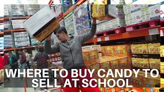 Where To Buy Candy To Sell At School | Selling Candy At School | Shopping For Candy At Costco