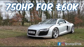TTS AUDI R8 - Twin Supercharged 750hp MONSTER