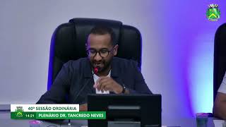40ª Reunião Ordinária de 2025 - Câmara Municipal de Santa Bárbara d'Oeste